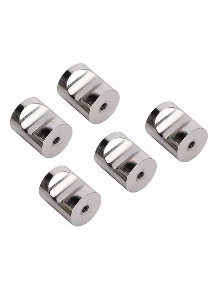 Tirador Perilla Balin Metal C/torn Pack 5 Unid 25x20mm Cajon 1