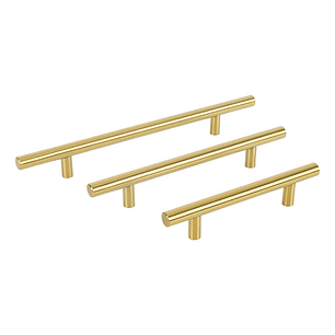 Pack 10 Tiradores Madrid Sevillano 128/200 Metal Dorado