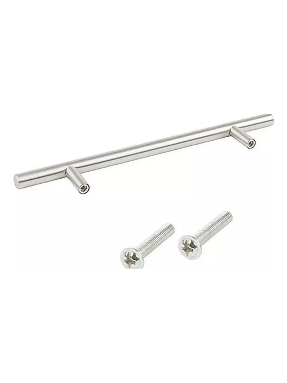 Pack 10 Tiradores Madrid Sevillano 96/140 Metal Inoxidable 1