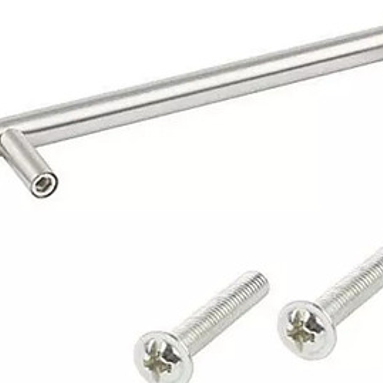 Pack 10 Tiradores Madrid Sevillano 96/140 Metal Inoxidable 1