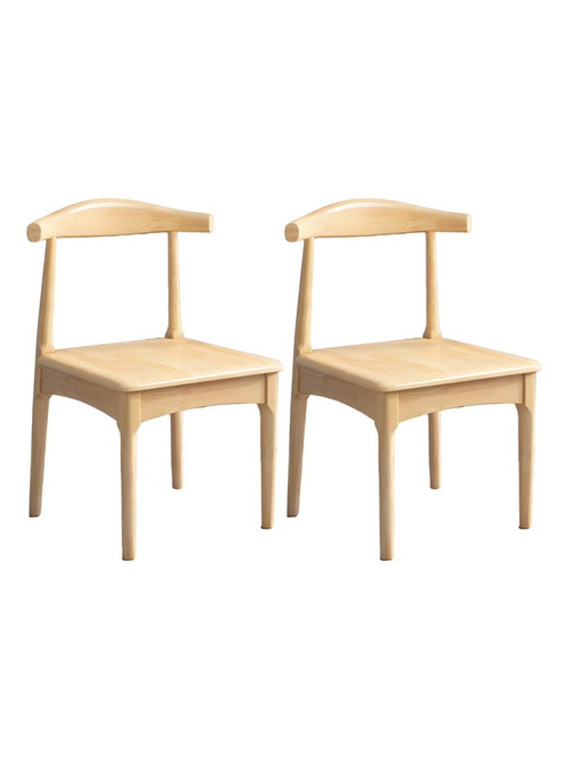 Silla Windsor Bistró Madera Original Natural Set 2 Unidades 1