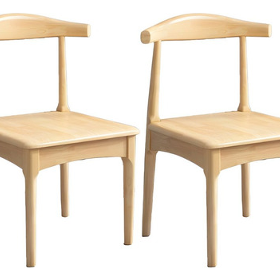 Silla Windsor Bistró Madera Original Natural Set 2 Unidades 1