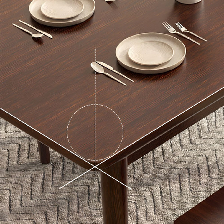 Mesa Windsor Nogal 100x60 2