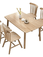 Mesa Con 4 Sillas Windsor Madera Original 160x80 - Miniatura 1