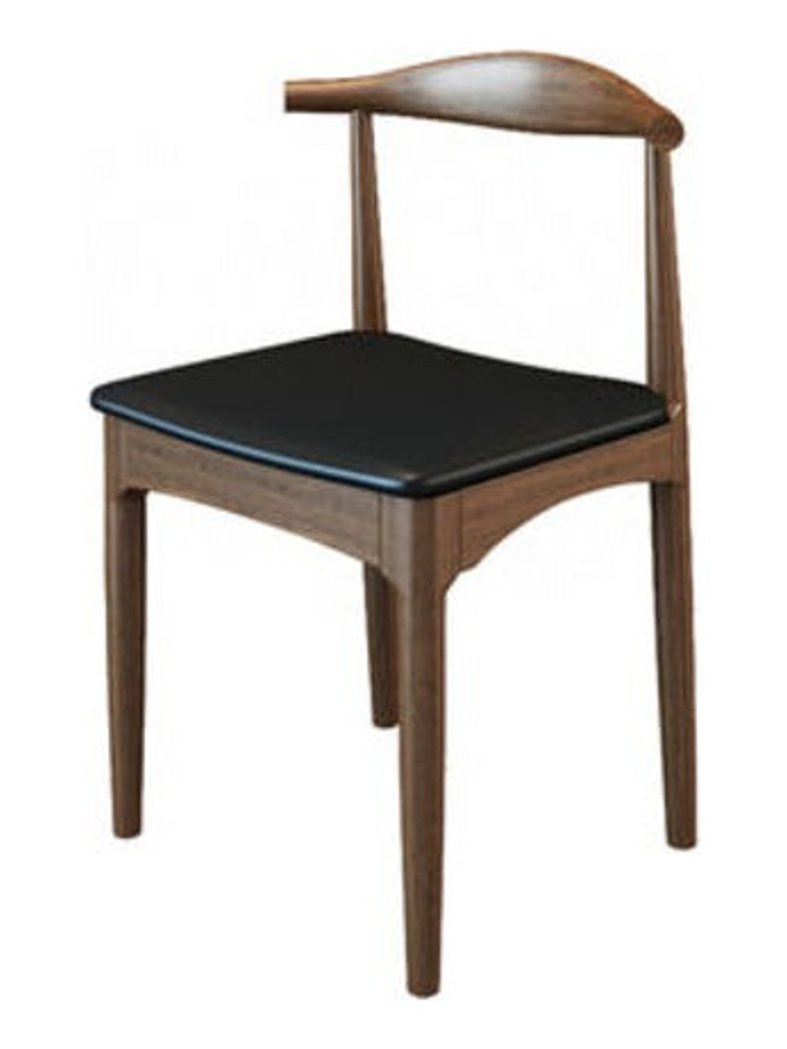 Silla Windsor Bistró Acolchada Madera Nogal Set 4 Unidades 2