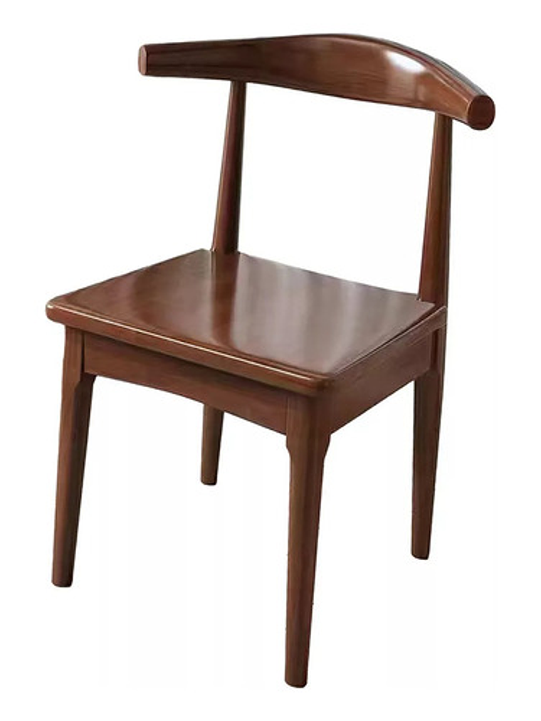 Mesa Con 2 Sillas Windsor Madera Nogal Original 100x60 3