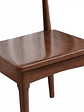 Mesa Con 2 Sillas Windsor Madera Nogal Original 100x60 - Miniatura 4