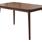 Mesa Con 4 Sillas Windsor Madera Nogal 120x70 - Miniatura 4