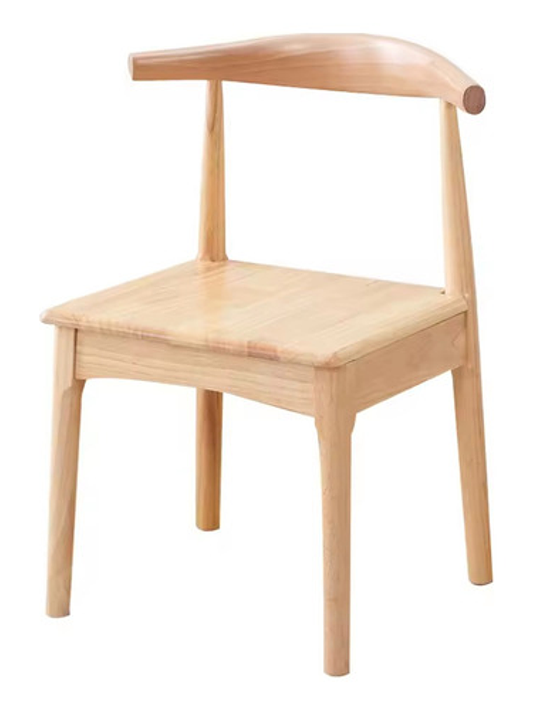 Mesa Con 6 Sillas Windsor Bistró Madera Natural 160x80 4