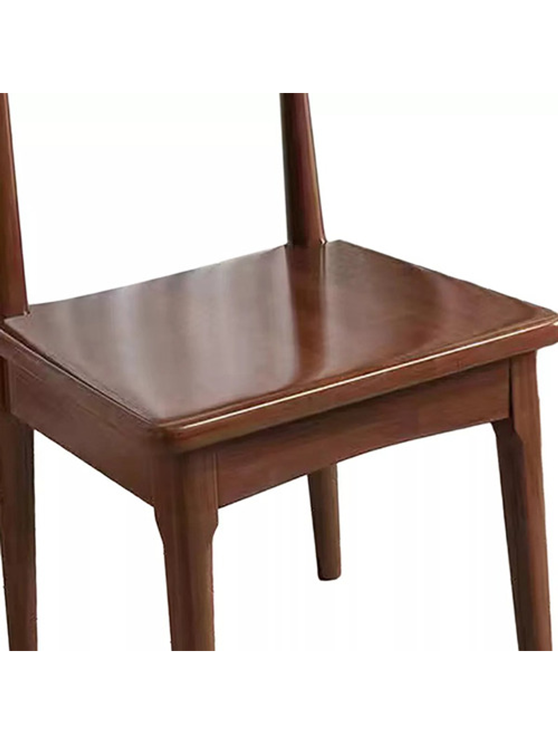 Mesa Con 6 Sillas Windsor Bistró Madera Nogal 130x80 5