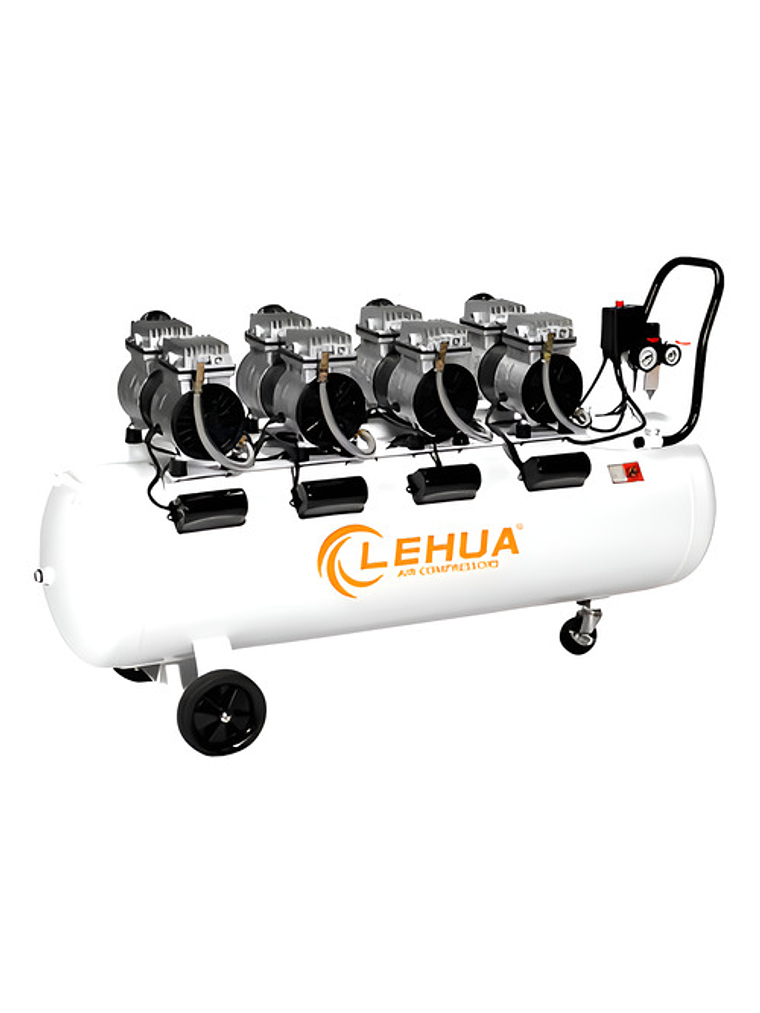 Compresor Silencioso Lehua 4hp 200Lts Monofásico  1