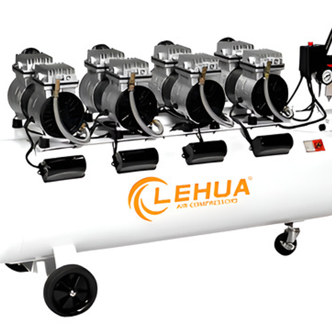 Compresor Silencioso Lehua 4hp 200Lts Monofásico  1