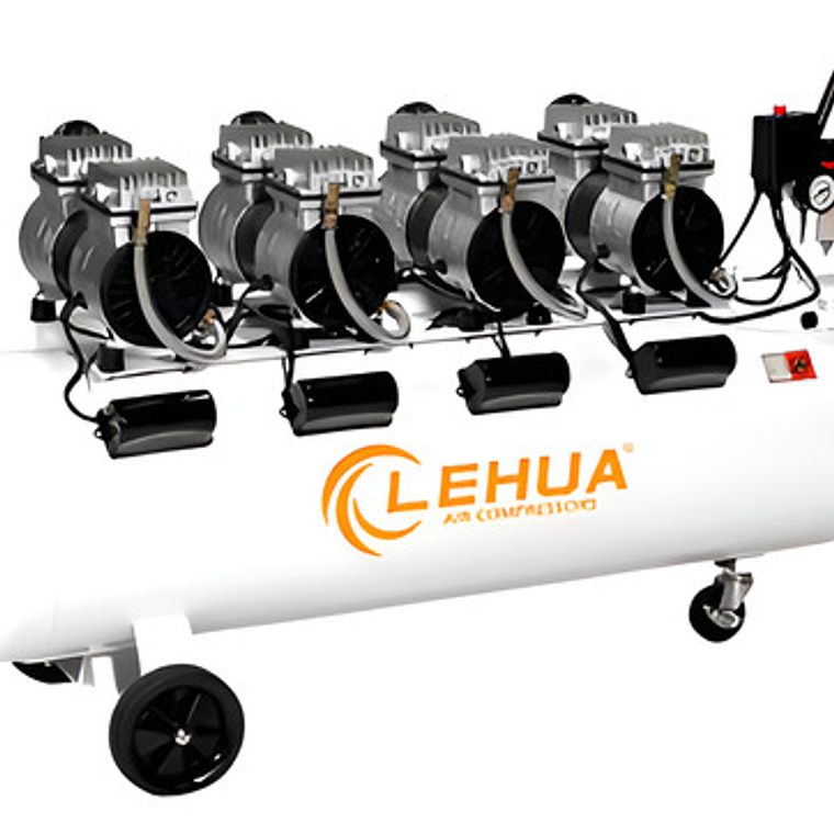 Compresor Silencioso Lehua 4hp 200Lts Monofásico  1