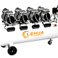 Compresor Silencioso Lehua 4hp 200Lts Monofásico  - Miniatura 1