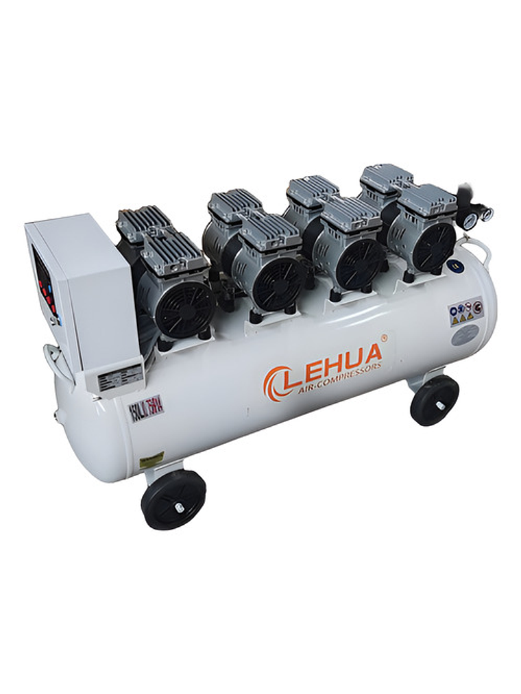 Compresor Silencioso Lehua 4hp 200Lts Monofásico  2