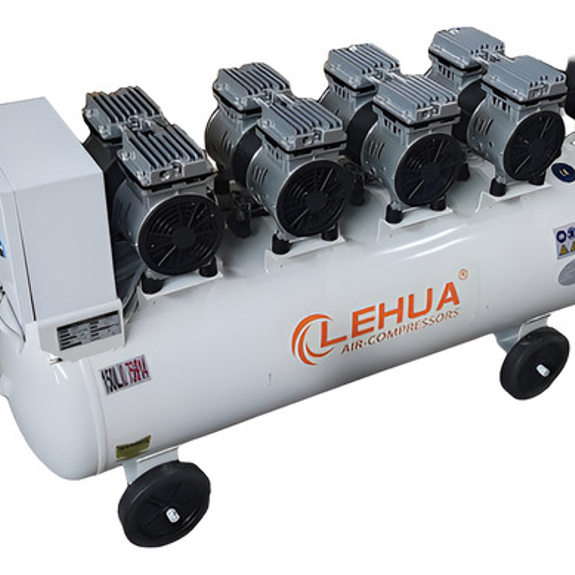 Compresor Silencioso Lehua 4hp 200Lts Monofásico  2