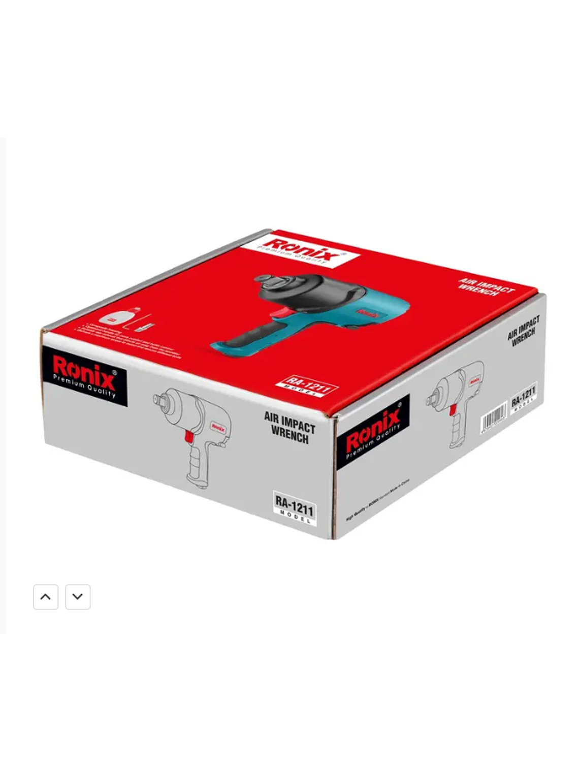 Llave Impacto Neumática Ronix Ra-1211 3/4  1800Nm 7000rpm 6