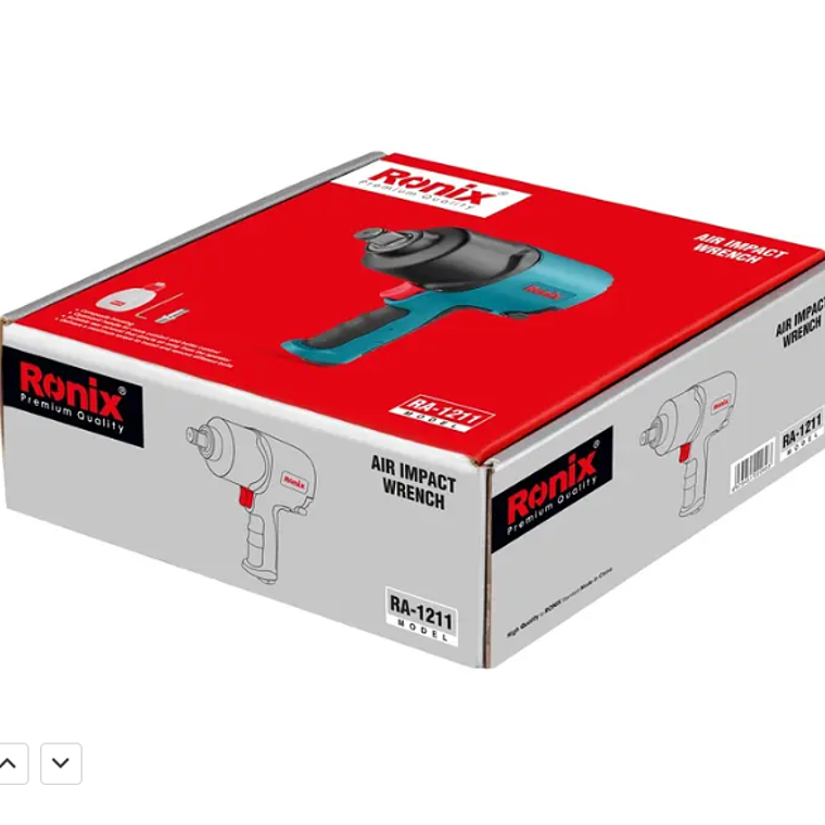 Llave Impacto Neumática Ronix Ra-1211 3/4  1800Nm 7000rpm 6