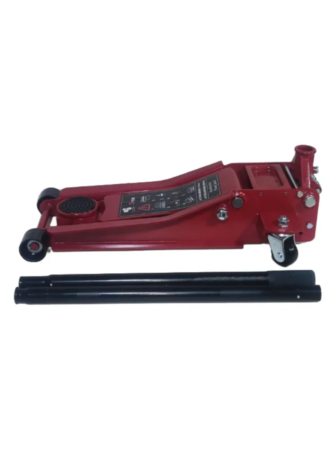 Gata Reforzada  Hidráulica 3Toneladas -  Doble Pistón - Rápida 2