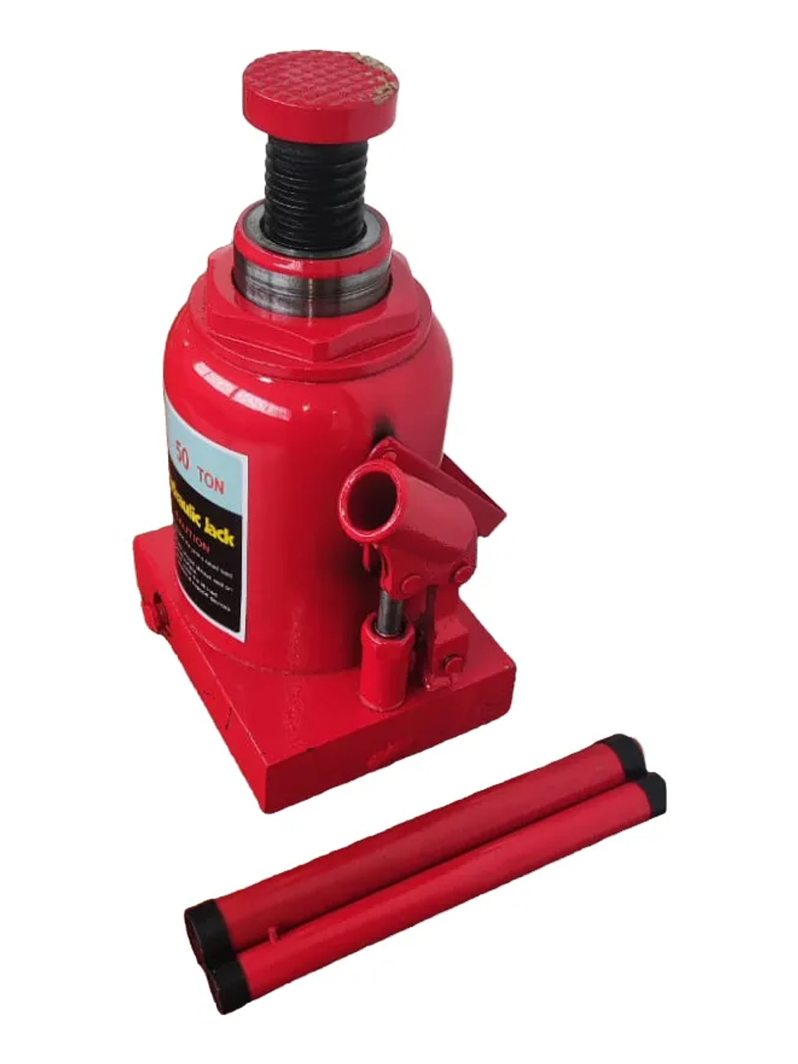 Gata Hidraulica 50Ton Tipo Botella  con Ajuste 60mm  1