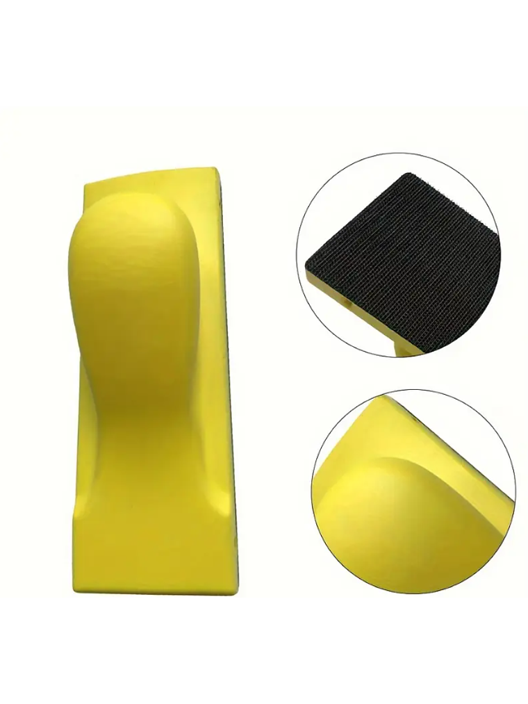 Lijadora De Mano - Taco Porta Lija Velcro 70x198mm 1