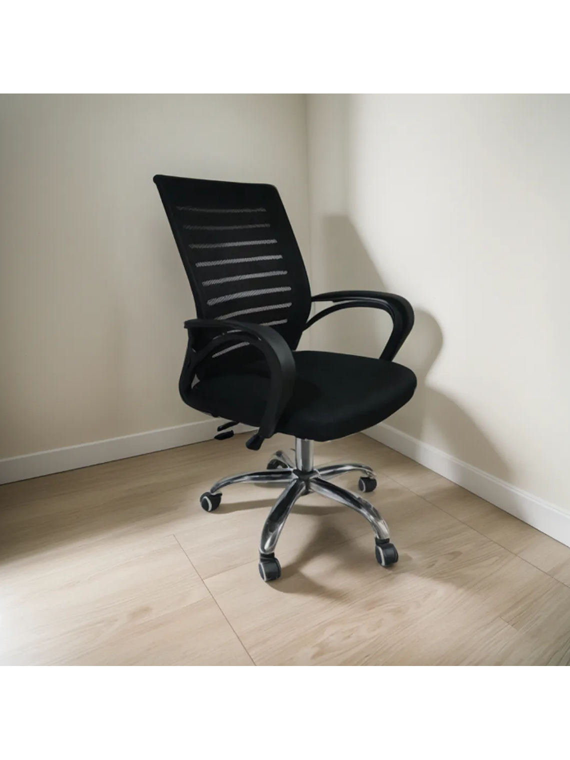 Silla Escritorio Oficina Luxor Executive Negra  2