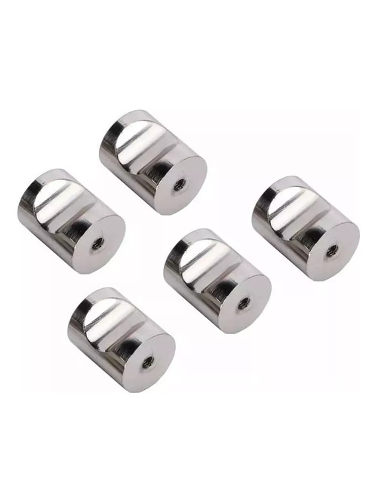 Tirador Perilla Balin Metal C/torn Pack 5 Unid 30x25mm Cajon 1