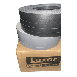 Pack 3 Rollos 100 Mt Tapacanto Encolado Gris Grafito 20mm