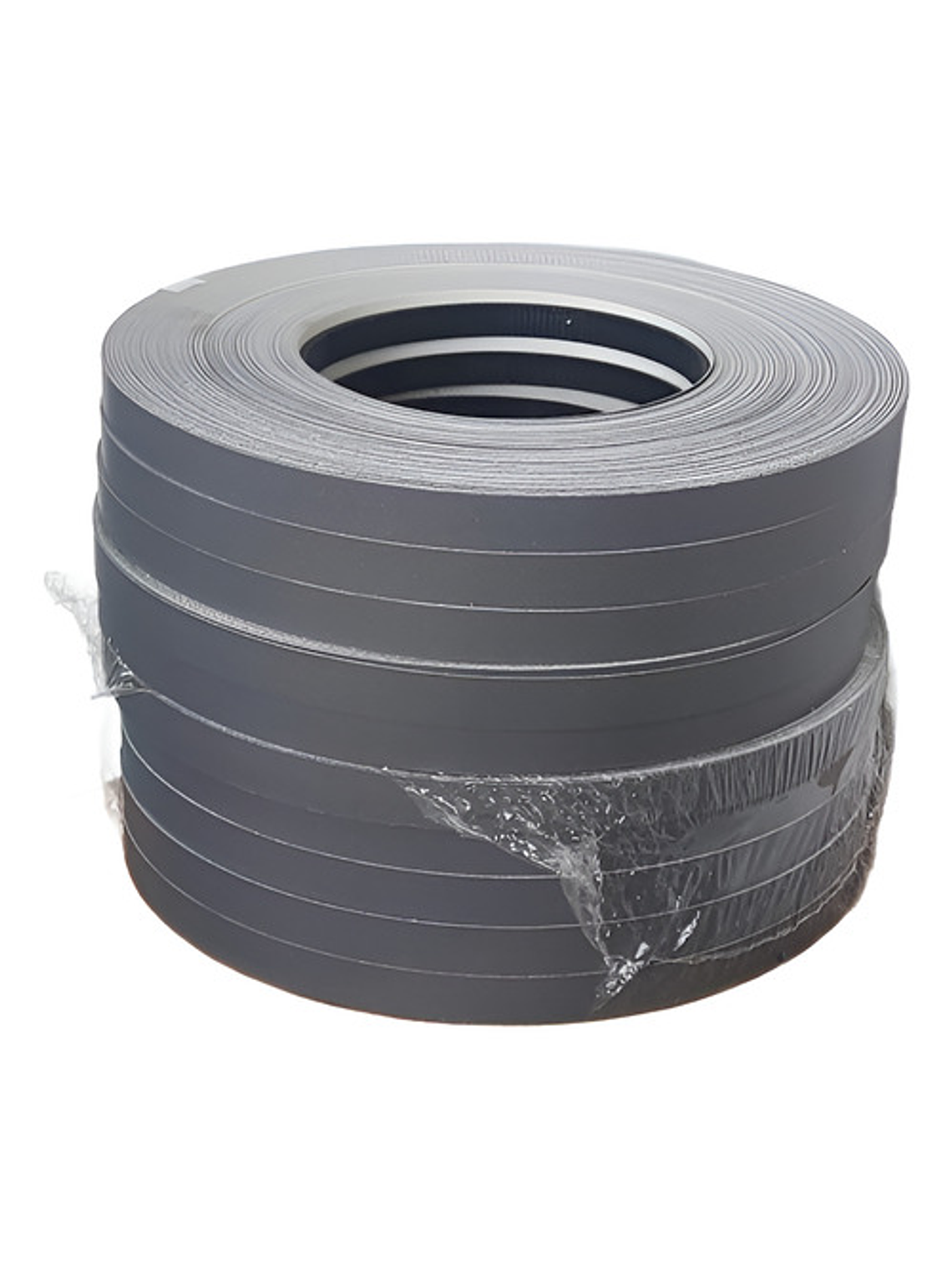 Pack 3 Rollos 100 Mt Tapacanto Encolado Gris Grafito 20mm 2