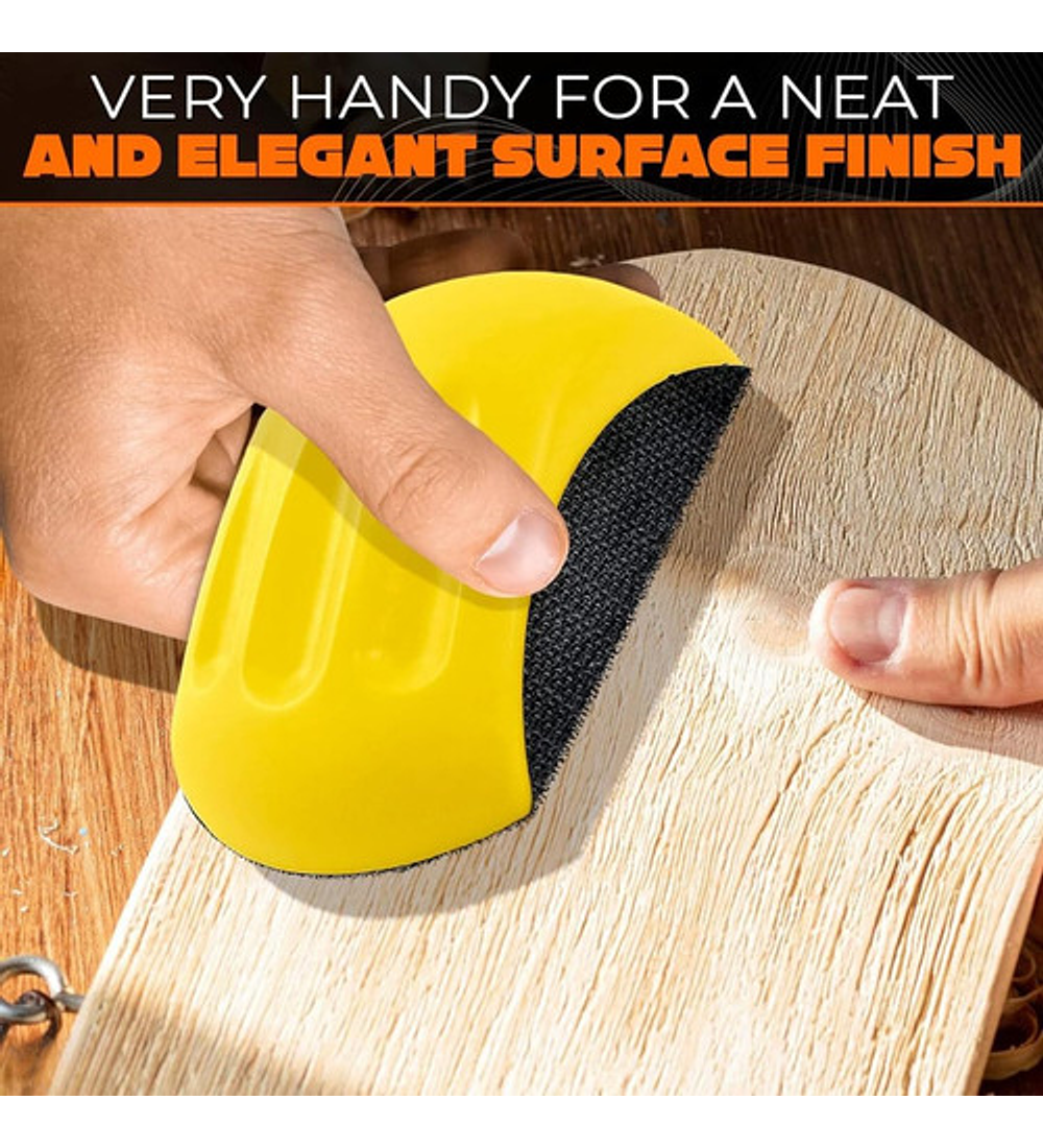 Taco Pulidor Con Velcro Para Disco De 6 Pulgadas