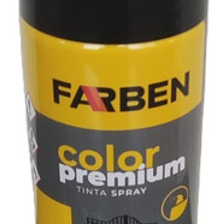 Pintura Spray Farben 400 Ml Negro Brillante Secado Rápido 2