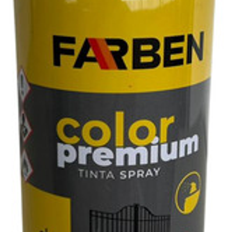 Pintura Spray Farben 400 Ml Naranja Brillante Secado Rápido 7