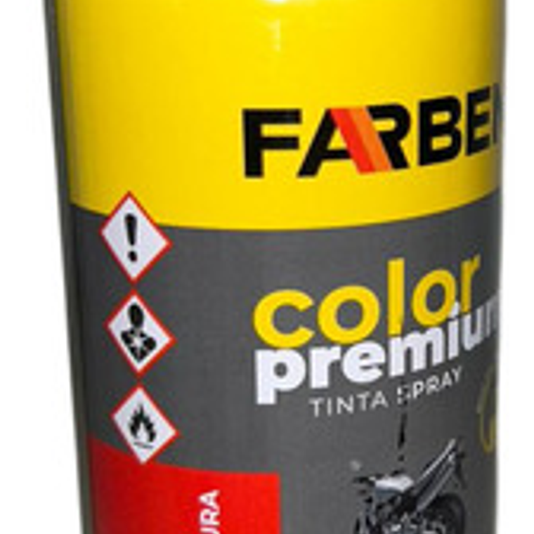 Pintura Spray Farben 350 Ml Negro Mate Para Alta Temperatura 6