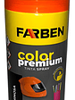 Pintura Spray Farben Premium 350 Ml Naranja Fluorescente - Miniatura 1