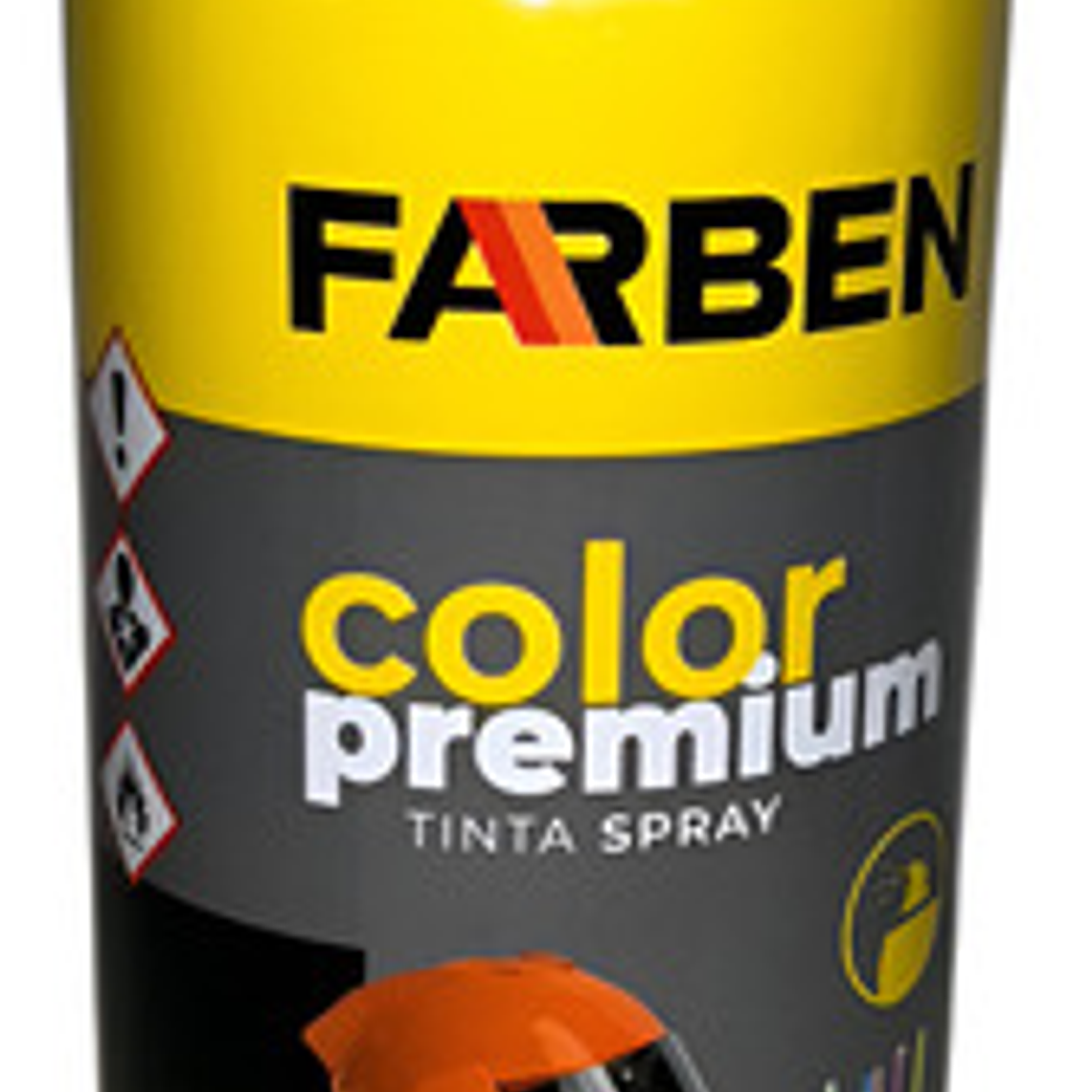 Pintura Spray Farben Premium 350 Ml Verde Fluorescente 1