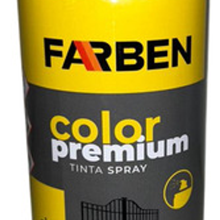 Pintura Spray Farben 400 Ml Rojo Brillante Secado Rápido 2