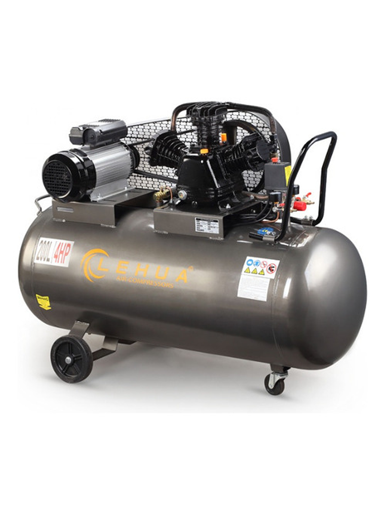 Compresor Lehua 4hp 150lts Trifásico Profesional 1