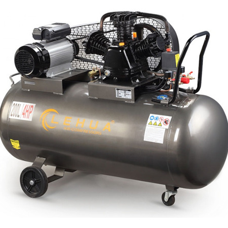Compresor Lehua 4hp 150lts Trifásico Profesional 1