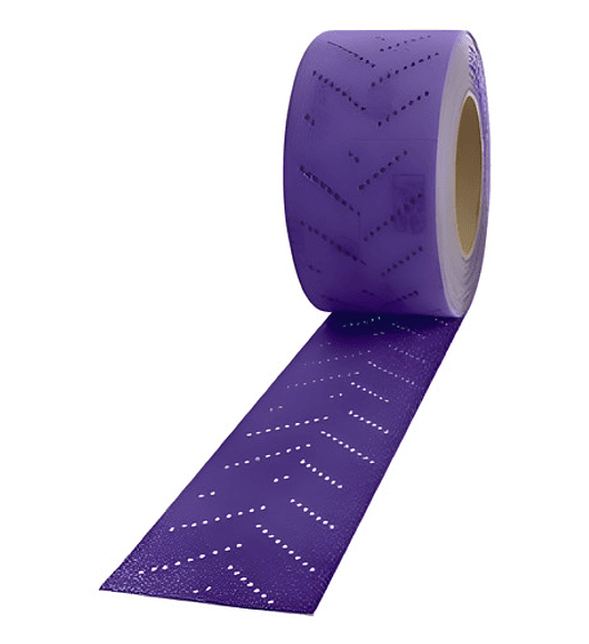 Rollo De Lija Cerámico 70mm X 12mt Grano 240 Con Velcro 1