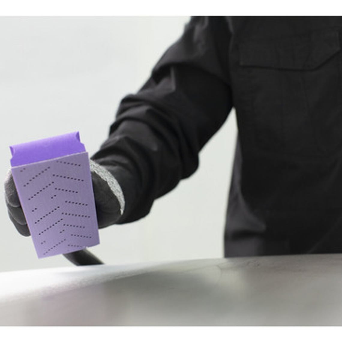 Rollo De Lija Cerámico 70mm X 12mt Grano 320 Con Velcro 1 2