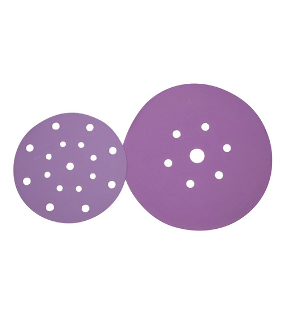 Disco Lija Cerámico #1500 Con Velcro 6puLG/150mm Caja 100 Un 1