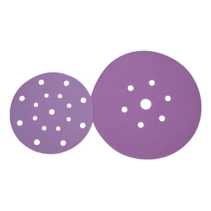 Disco Lija Cerámico #1500 Con Velcro 6puLG/150mm Caja 100 Un 1