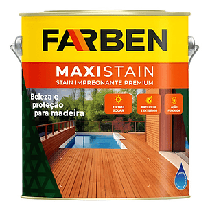 Protector Stain Farben Galón Impregnante Filtro Uv Mate Caoba/mogno