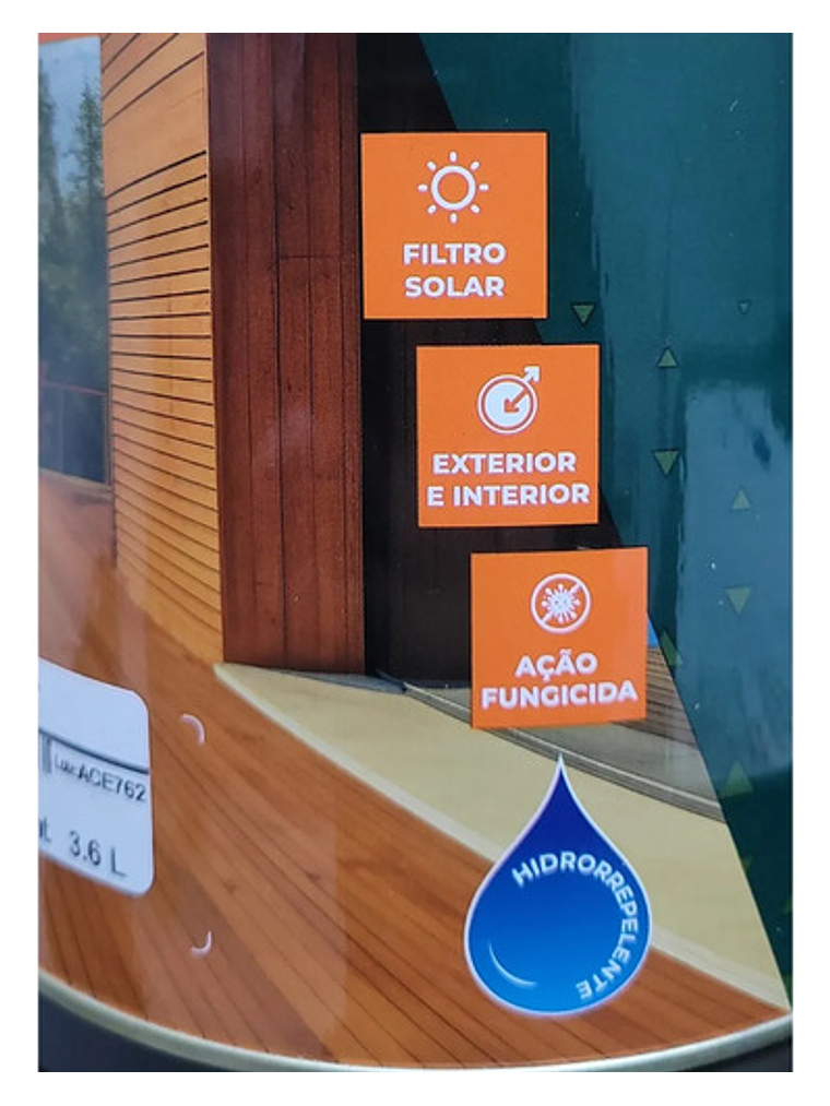 Protector Stain Farben Galón Impregnante Filtro Uv Mate Caoba/mogno 2