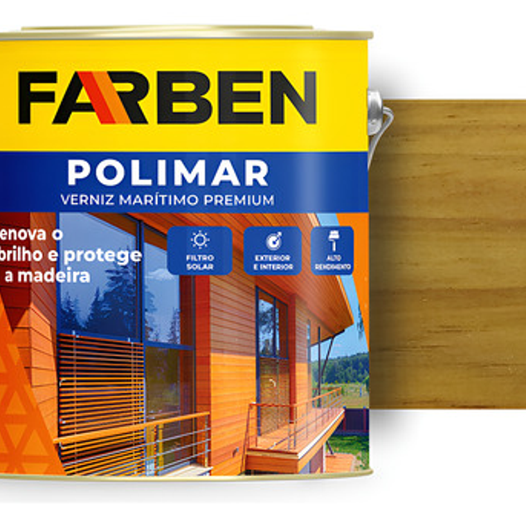 Barniz Marino Brillante Polimar Farben Galón Filtro Uv 1