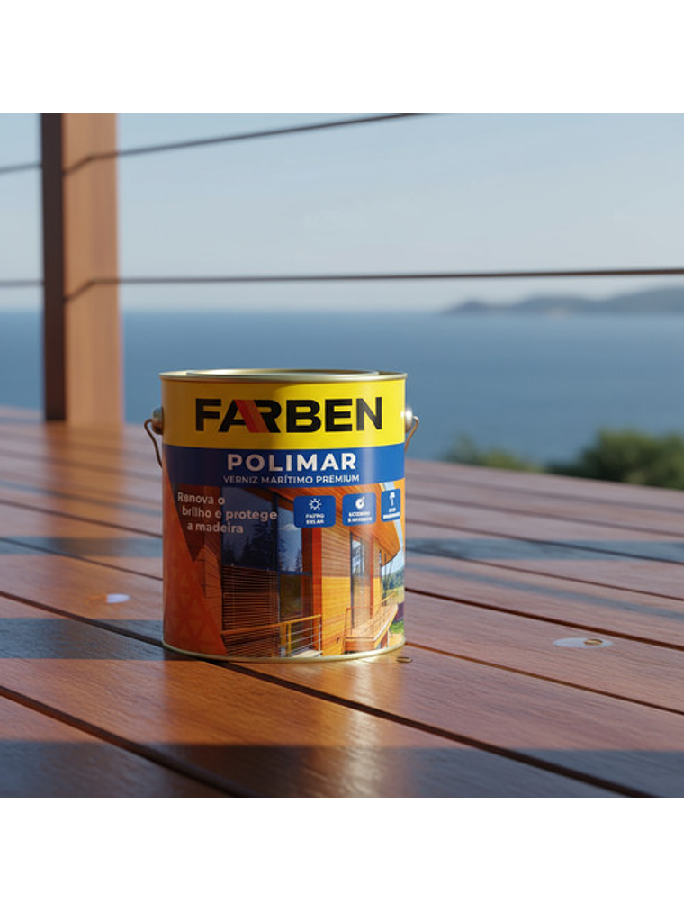 Barniz Marino Brillante Polimar Farben Galón Filtro Uv 3