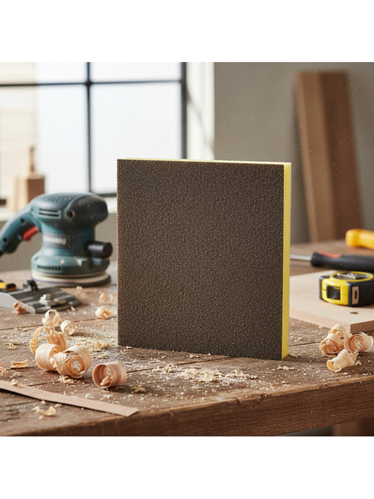 Lija Esponja Flex #80 Pack 8 Unidades 3