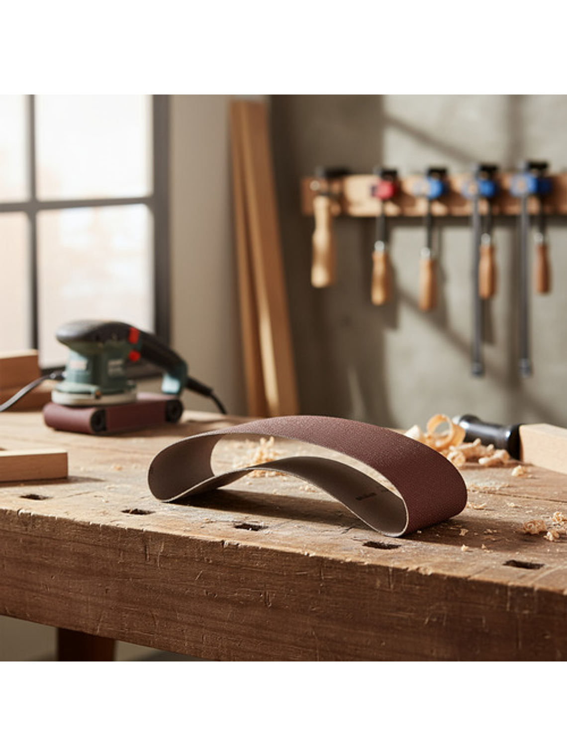 Lija Banda 4x24 Madera 3 Unidades #100 100 2