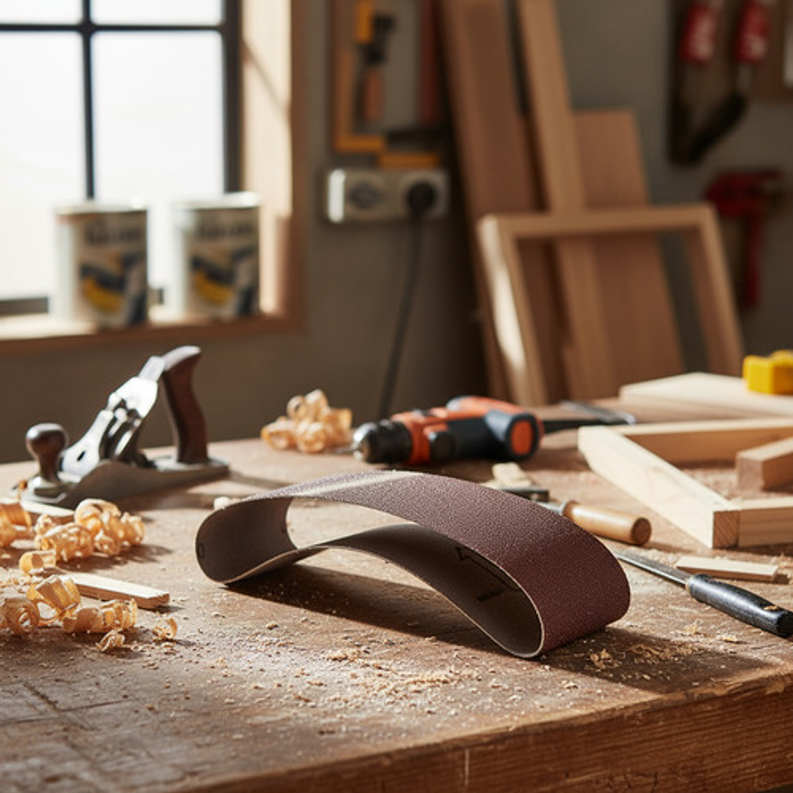 Lija Banda 4x24 Madera 3 Unidades #120 120 3