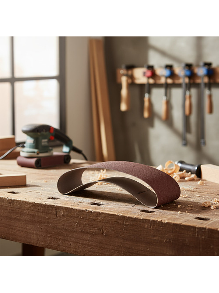 Lija Banda 4x24 Madera 20 Unidades #100 100 2